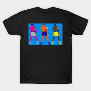 Boxing Ali Colors Pixel Art T-Shirt
